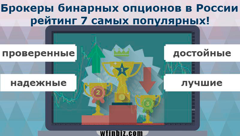 Рейтинг брокеров бинарных опционов в России